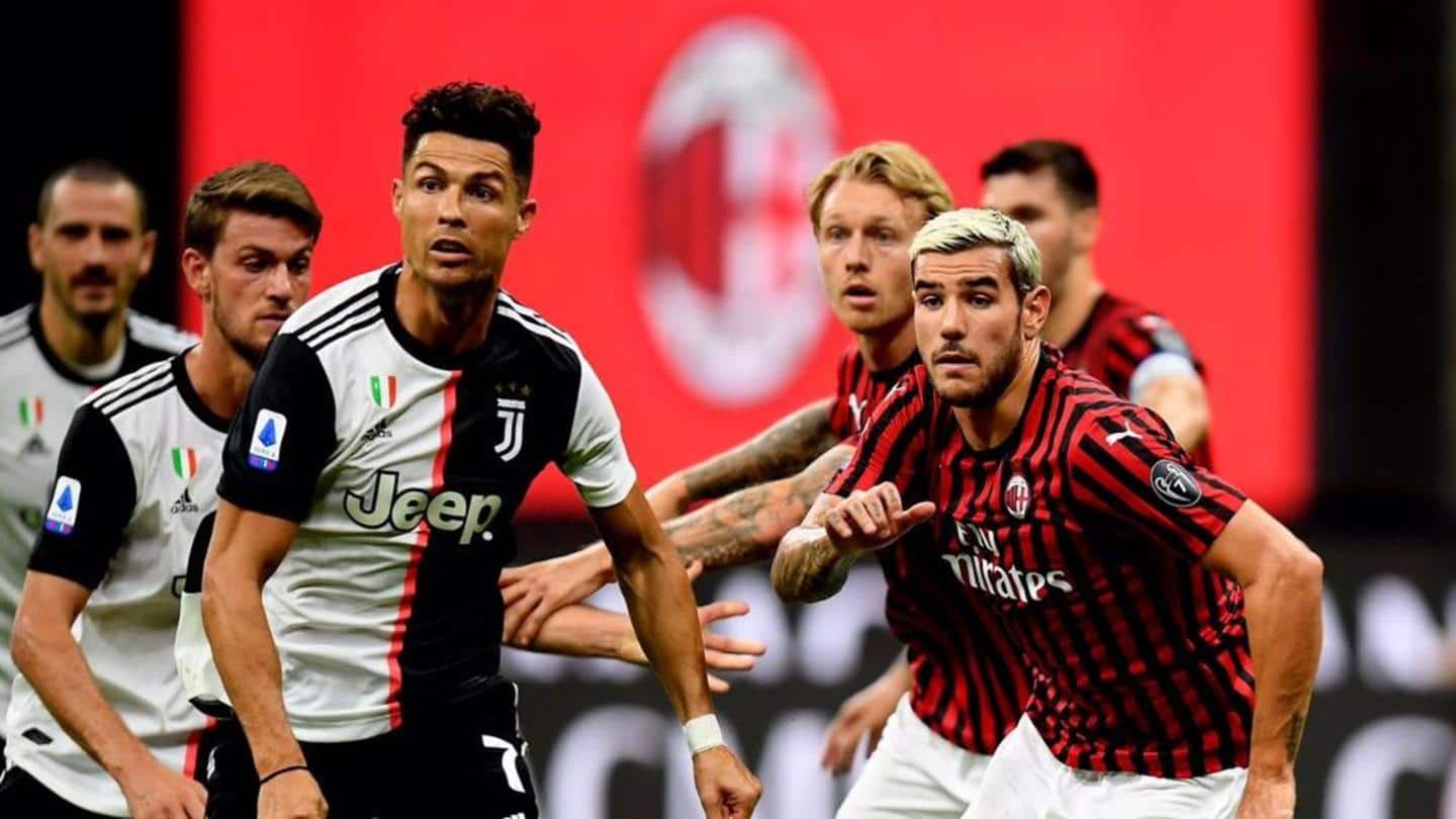 Serie A, AC Milan beat Juventus: List of records broken