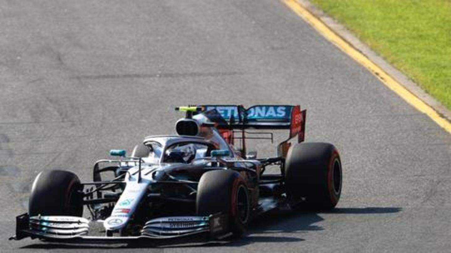 Bottas pips Hamilton in a dominating race in Melbourne Bottas pips Hamilton in a dominating race in Melbourne