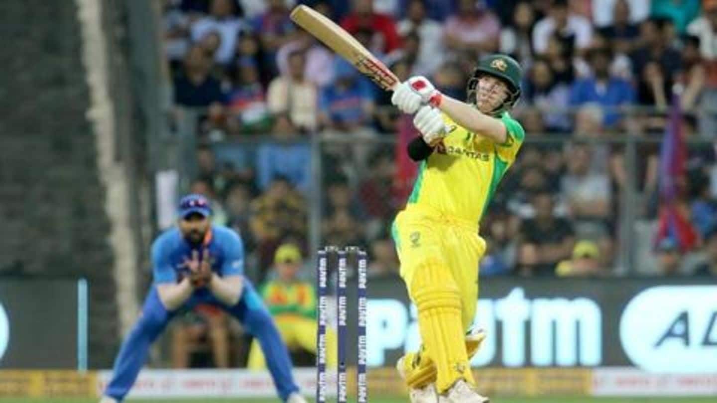 1st ODI, Australia beat India: List of records broken