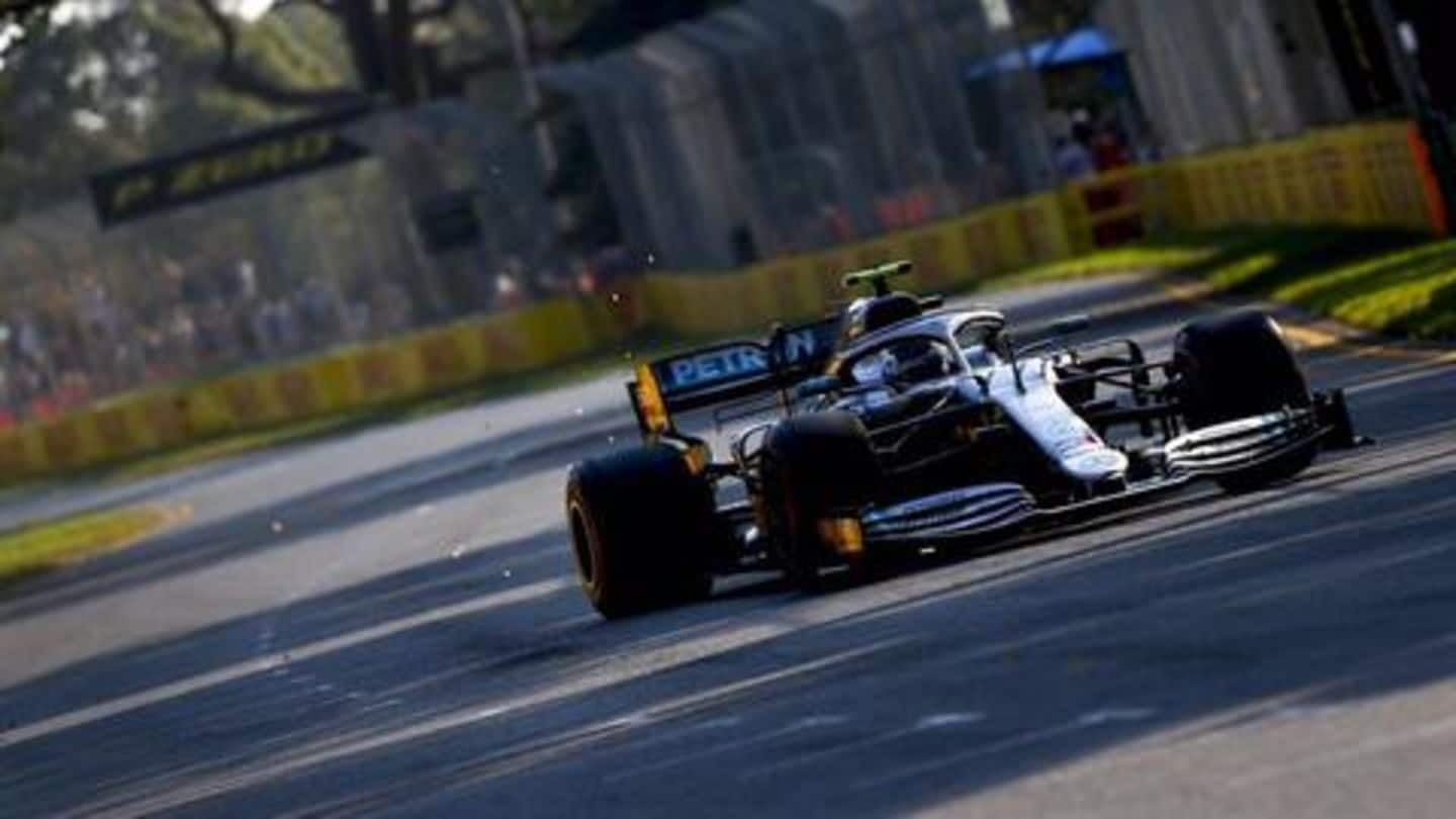 Valtteri Bottas wins the Australian Grand Prix