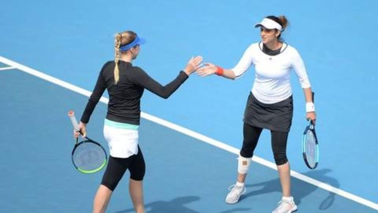 Returning Sania Mirza reaches doubles final in Hobart