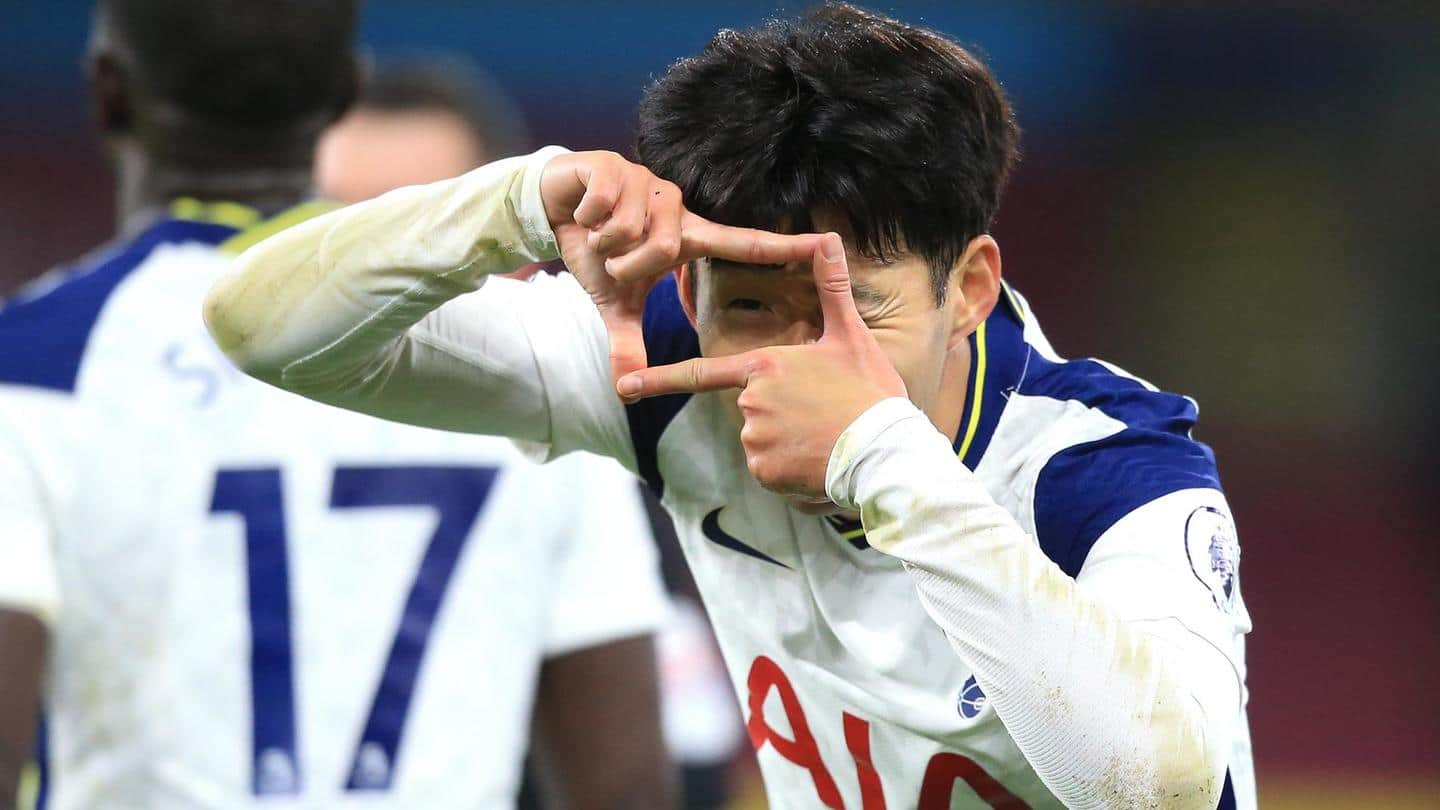 Son Heung-min scores his 100th goal for Tottenham