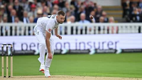 England pacer Gus Atkinson added to squad for Lord's Test