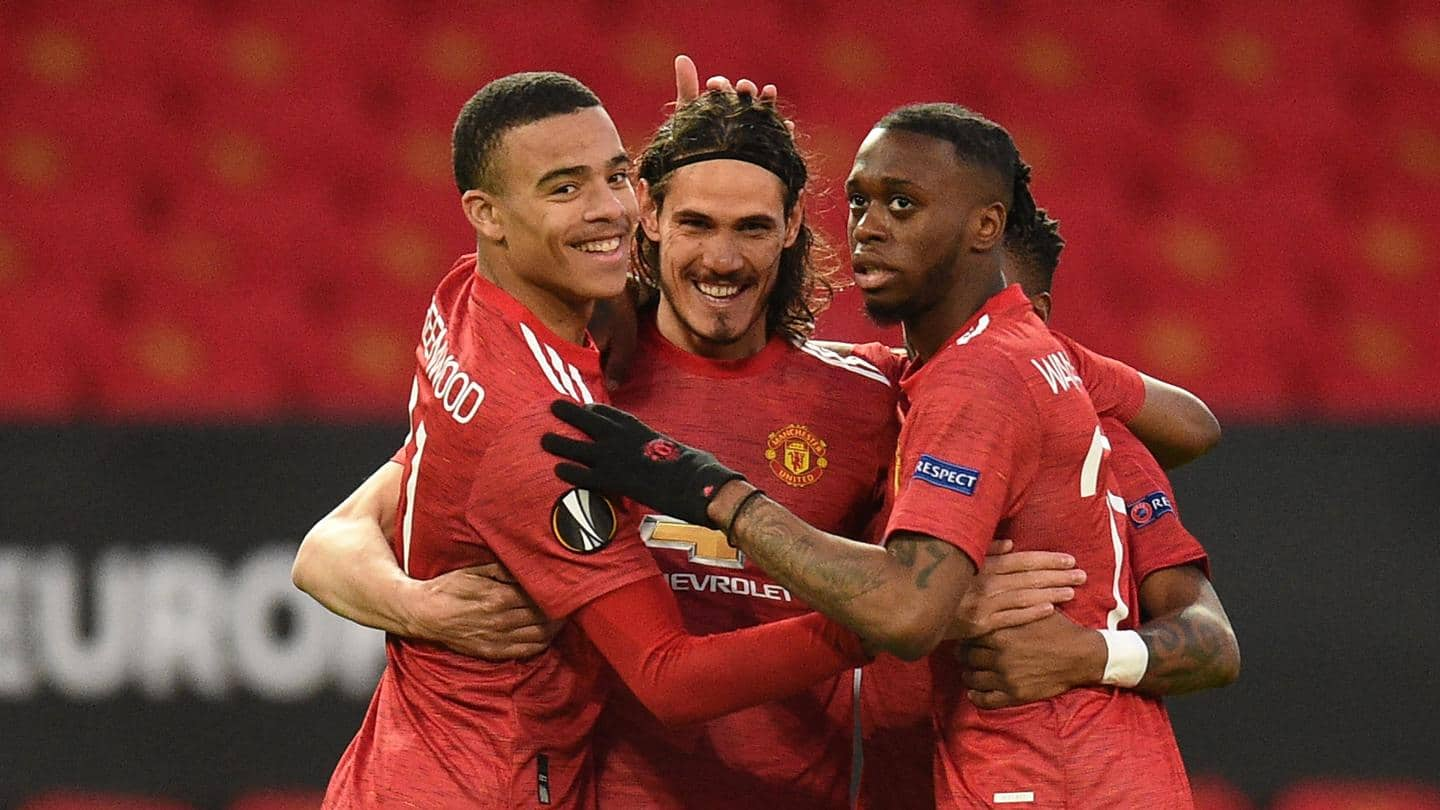 Europa League, Manchester United beat Granada: List of records broken