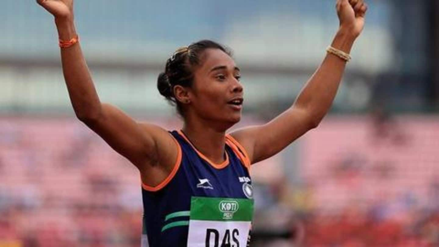 Tabor Athletics Meet: Hima Das, Muhammad Anas win gold medals