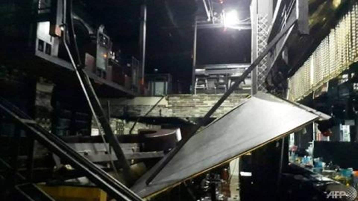 Korean nightclub collapse: World Aquatics Championships swimmers injured