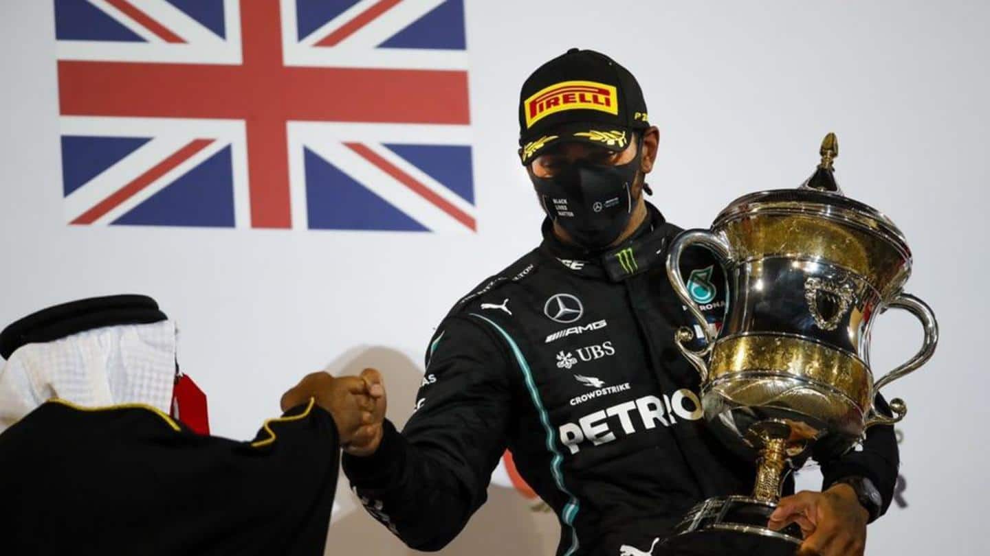 Lewis Hamilton to miss Sakhir GP after positive COVID-19 test