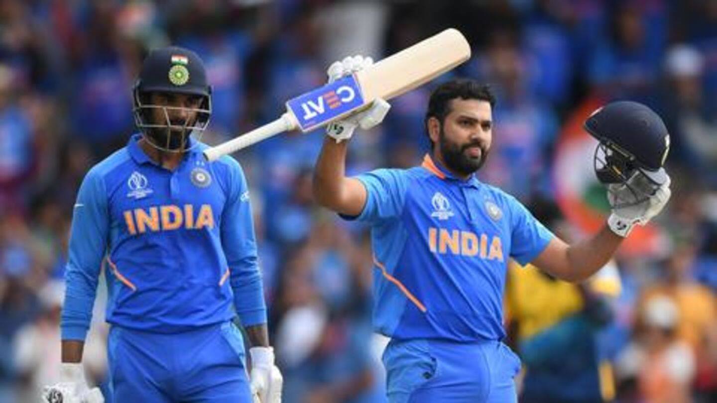 Rohit, Warner and Williamson form a brilliant top order Rohit, Warner and Williamson form a brilliant top order