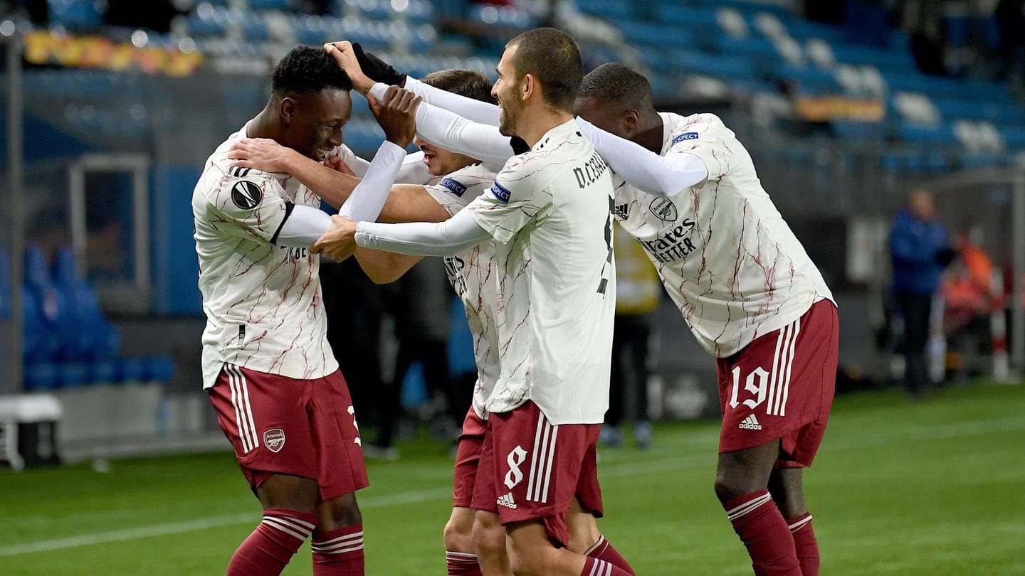 Arsenal thrash Molde, maintain 100% record Arsenal thrash Molde, maintain 100% record
