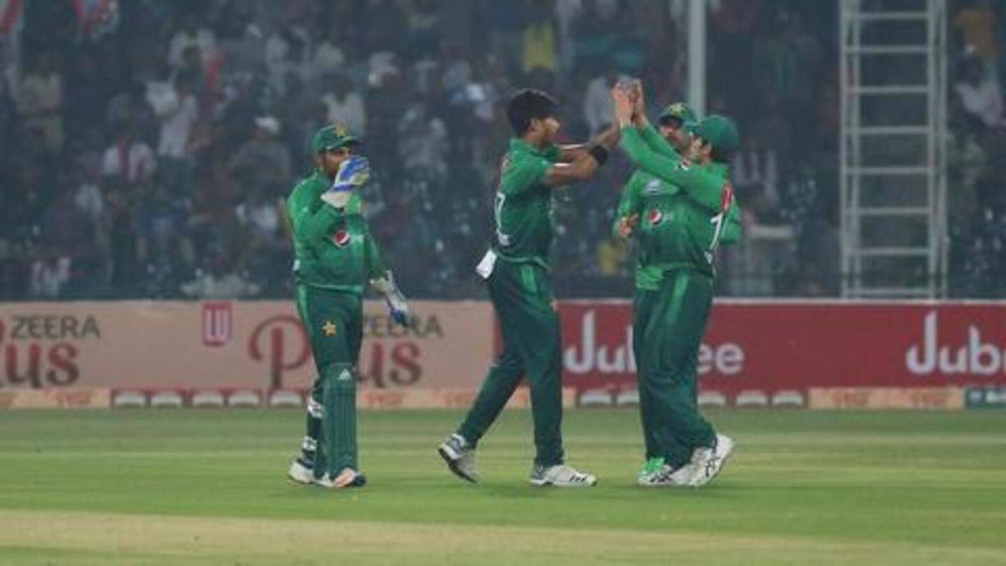 Hasnain is the youngest to claim hat-trick in T20Is Hasnain is the youngest to claim hat-trick in T20Is