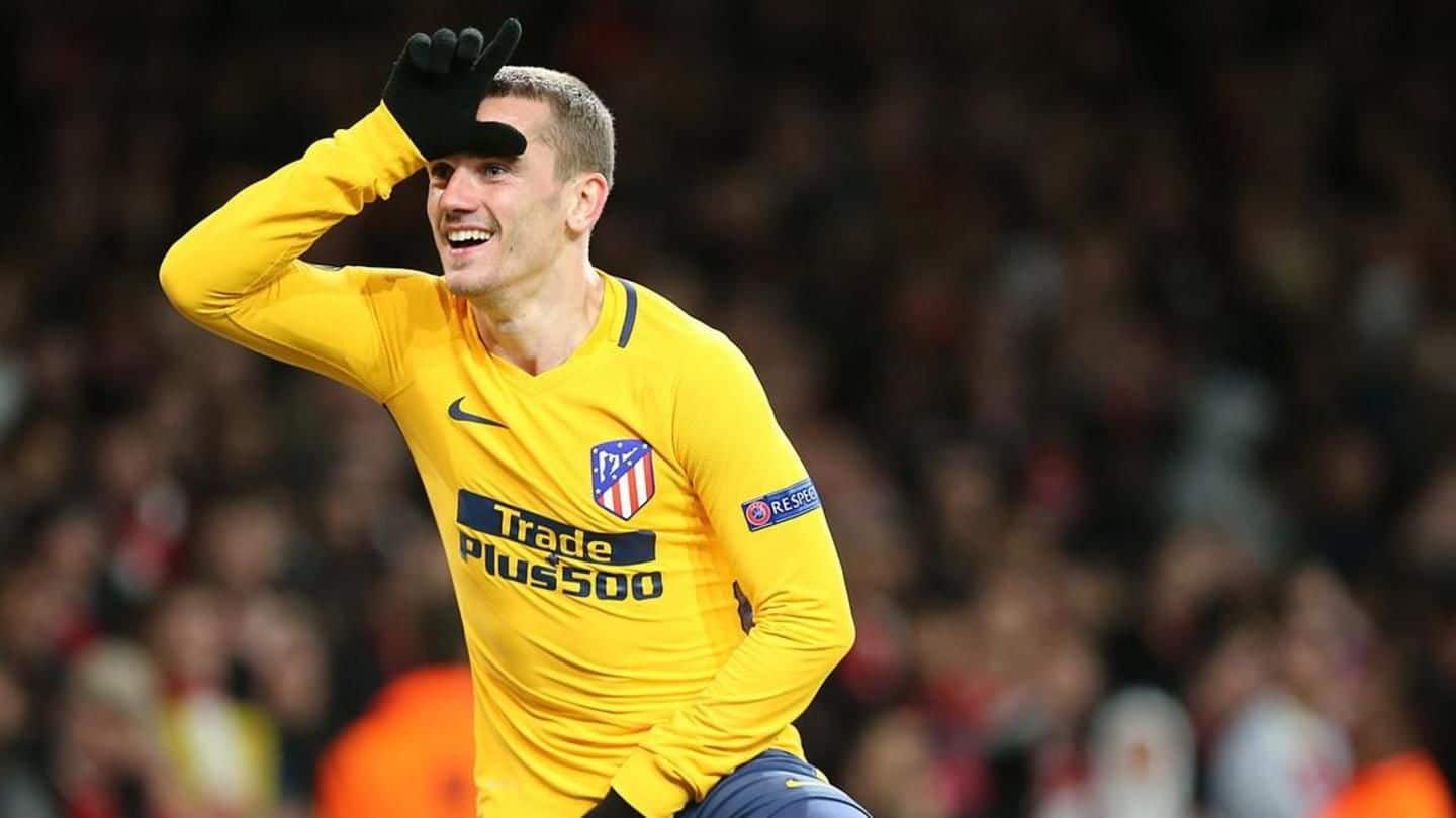 Griezmann the captain in three-man attack Griezmann the captain in three-man attack