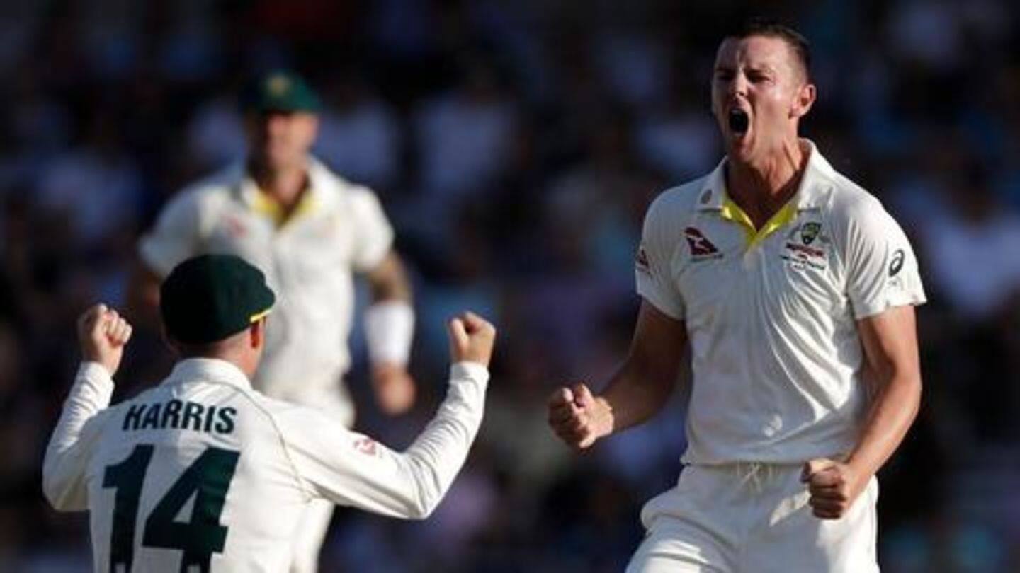 Aussie pacers Hazlewood and Cummins excel Aussie pacers Hazlewood and Cummins excel