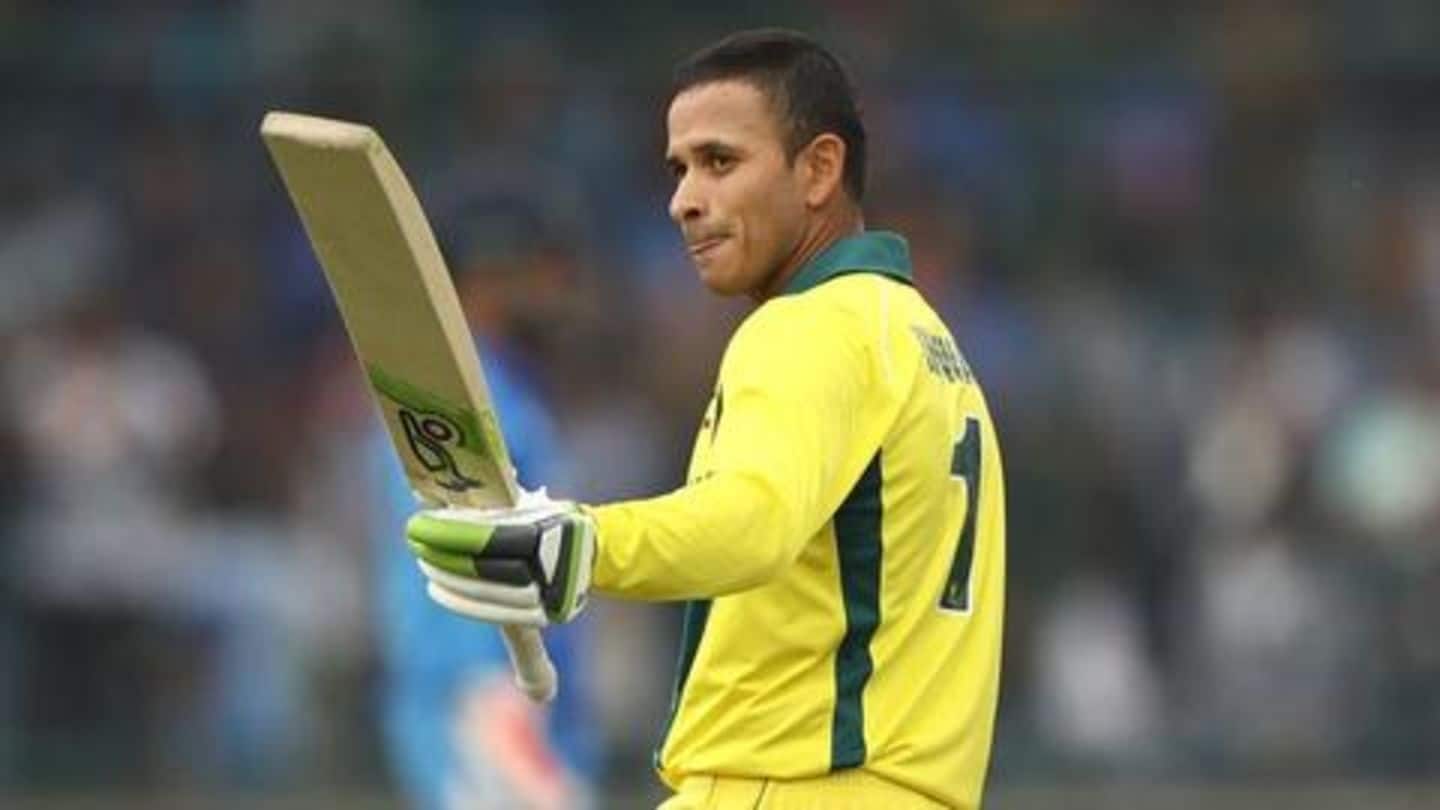 Khawaja surpasses 1,000 runs in ODIs Khawaja surpasses 1,000 runs in ODIs