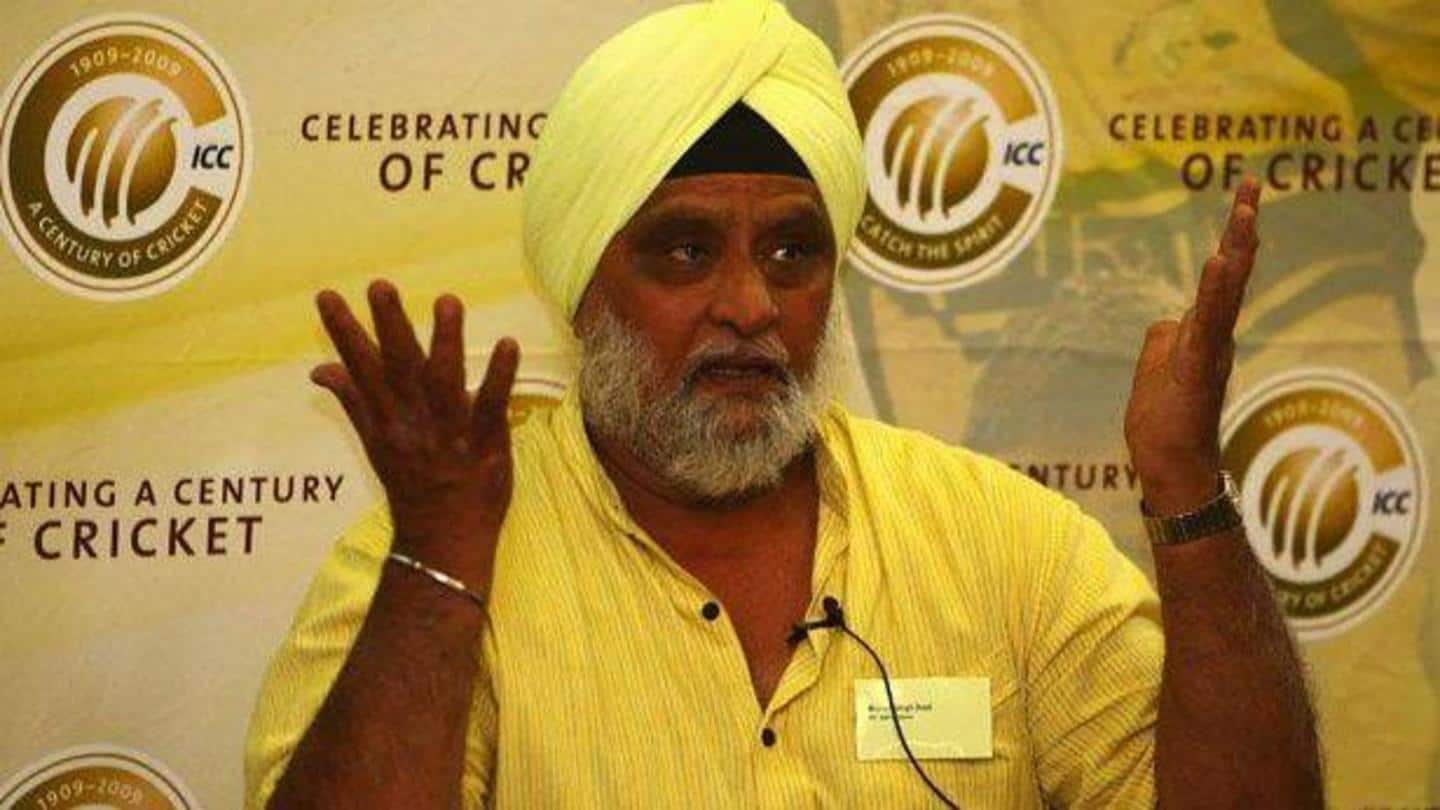 Bishan Singh Bedi wants his name removed from Kotla stand