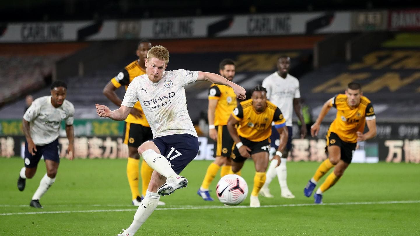 A look at De Bruyne's exceptional 2019-20 season A look at De Bruyne's exceptional 2019-20 season