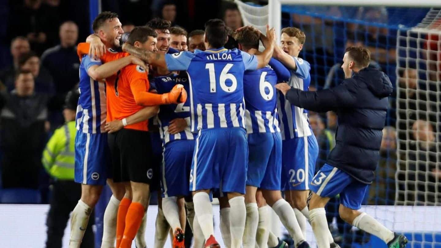 Brighton ensure Premier League safety after beating United