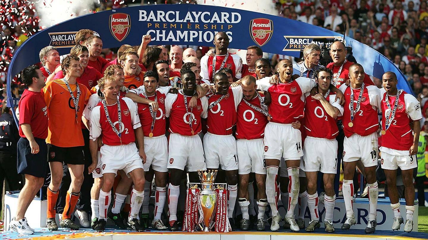 The Invincibles: Arsenal go unbeaten in 2003-04 season The Invincibles: Arsenal go unbeaten in 2003-04 season