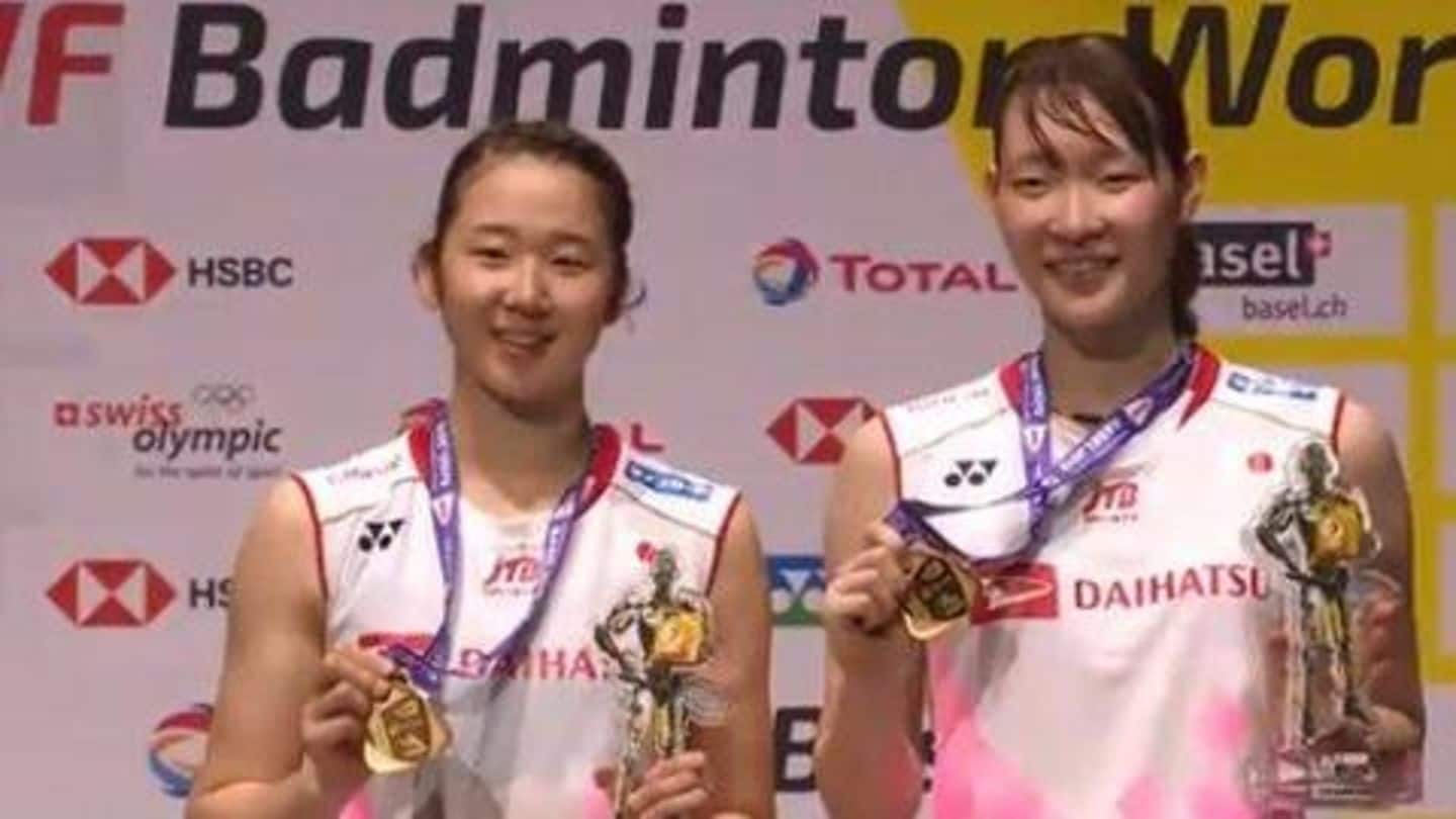 Here's how the men's and women's doubles finals panned out Here's how the men's and women's doubles finals panned out