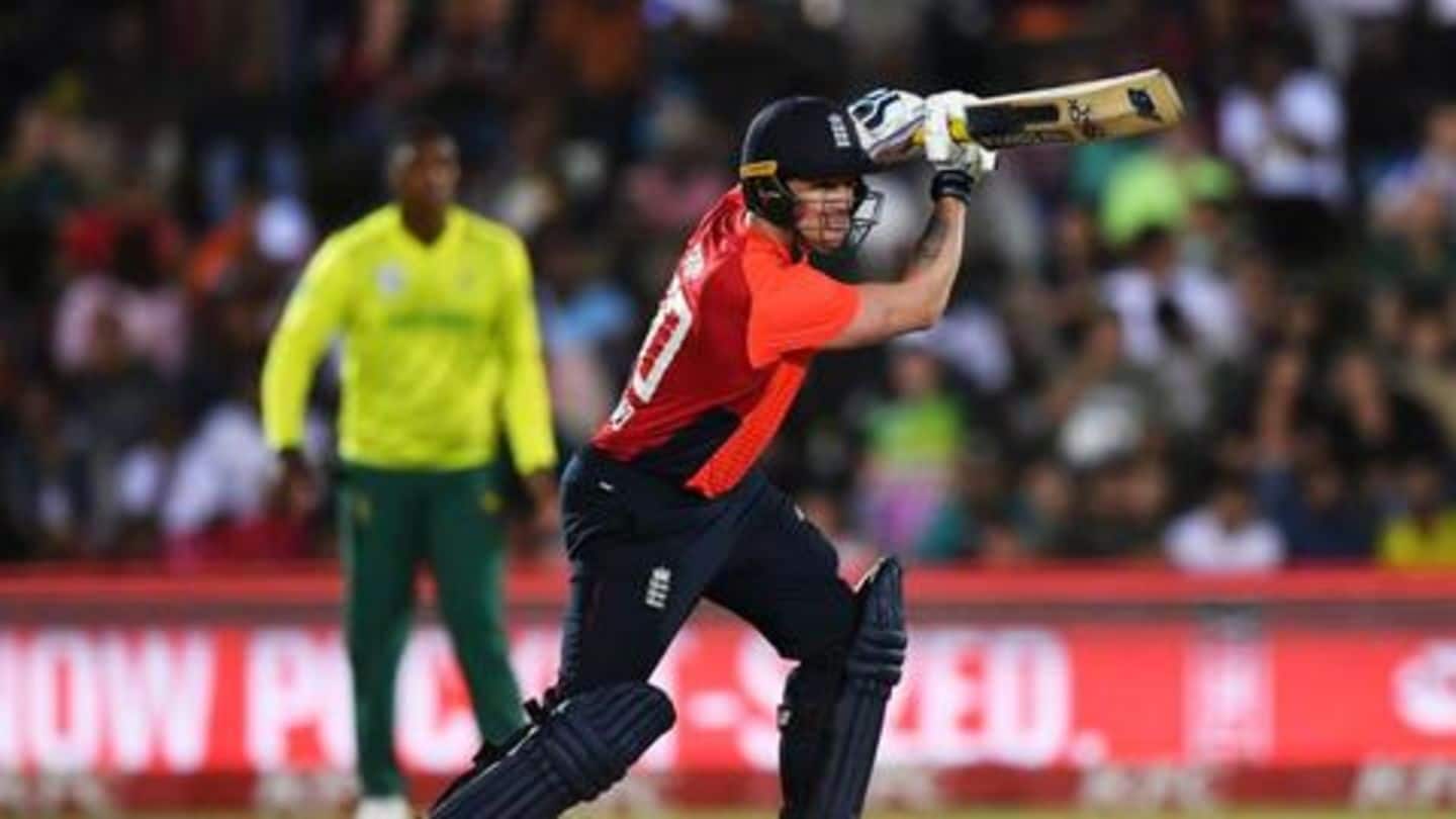 Roy slams England's joint-second fastest T20I fifty Roy slams England's joint-second fastest T20I fifty