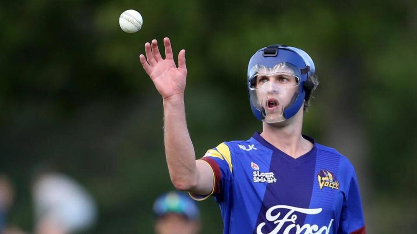 Do bowlers need helmets? This Kiwi cricketer thinks so!