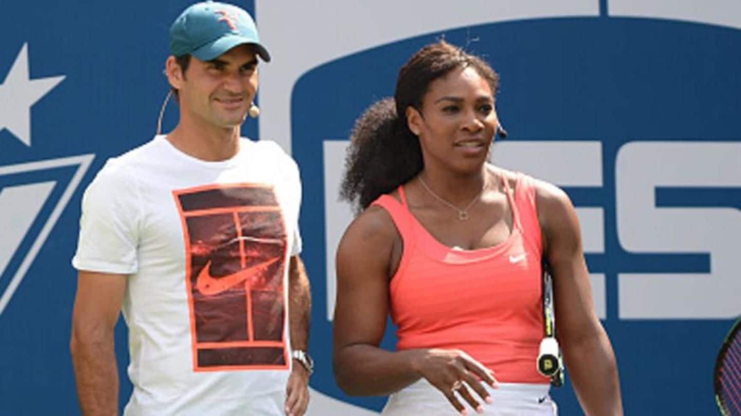 Serena Williams to face Roger Federer in mixed doubles