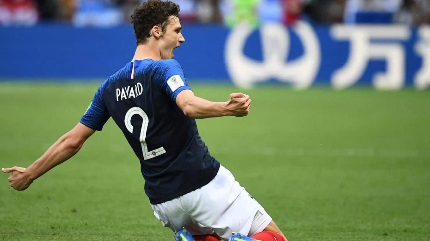 France's Pavard wins FIFA World Cup goal of the tournament