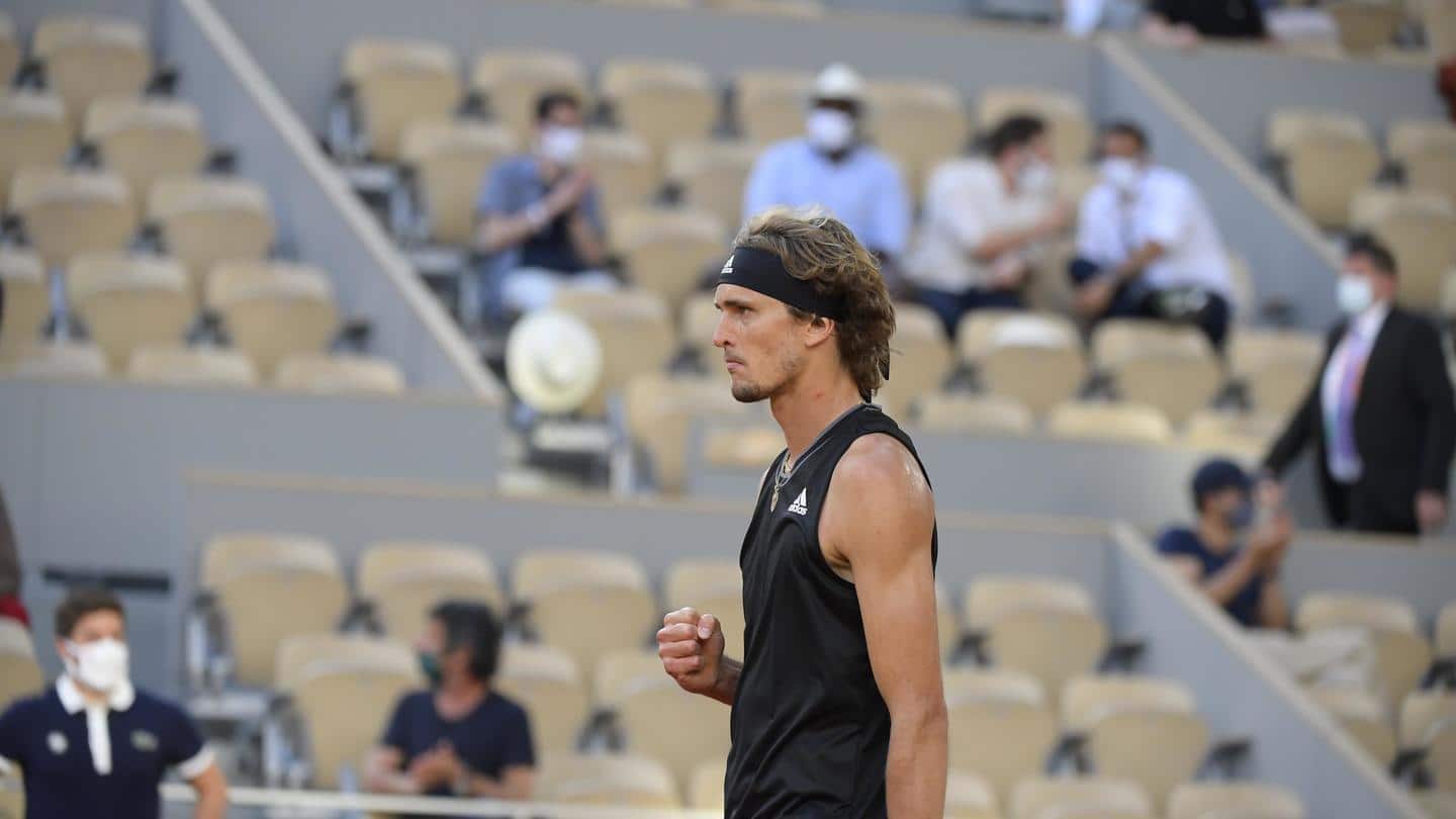 Maiden Roland Garros semi-final for Zverev Maiden Roland Garros semi-final for Zverev