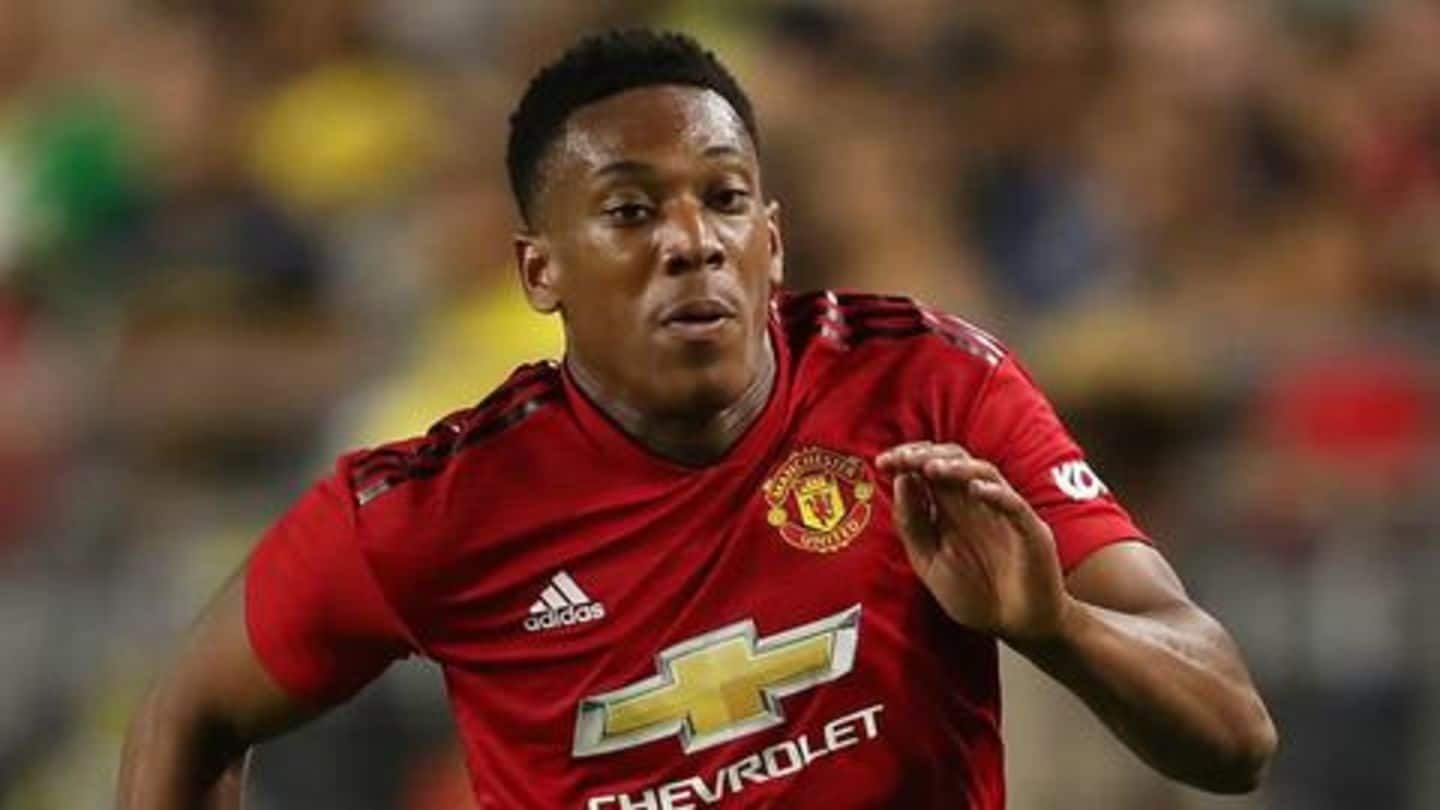 Martial arrived at United with high expectations Martial arrived at United with high expectations