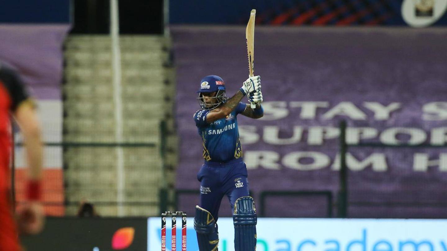 Surya's overall show and his performance in IPL 2020 Surya's overall show and his performance in IPL 2020