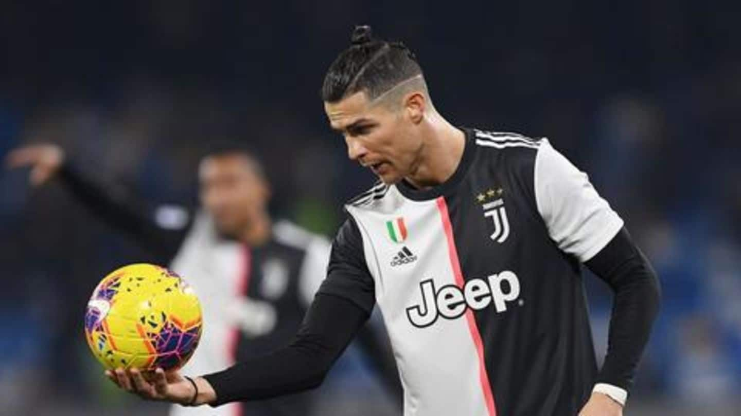 Serie A: Cristiano Ronaldo scripts a special record for Juventus