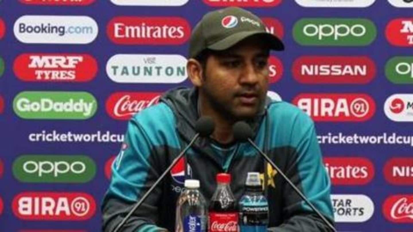 Pakistan skipper Sarfaraz Ahmed unhappy with Taunton wicket: Here's why