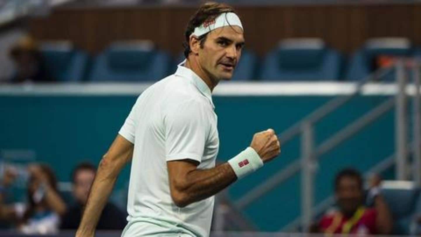 Miami Open: Osaka knocked out, Federer survives scare