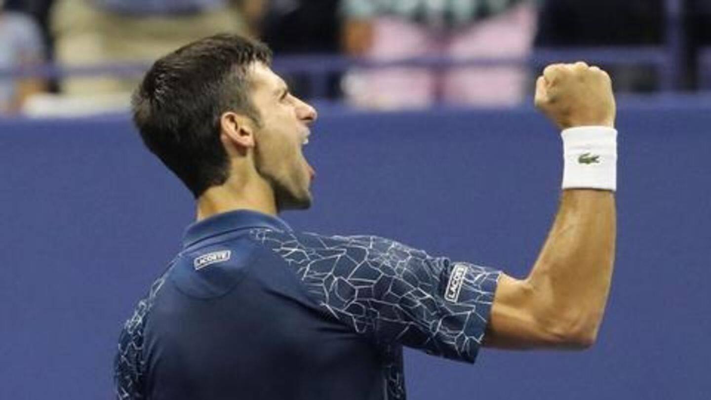 Djoker to face Goffin in semis, Millman up against Opelka Djoker to face Goffin in semis, Millman up against Opelka