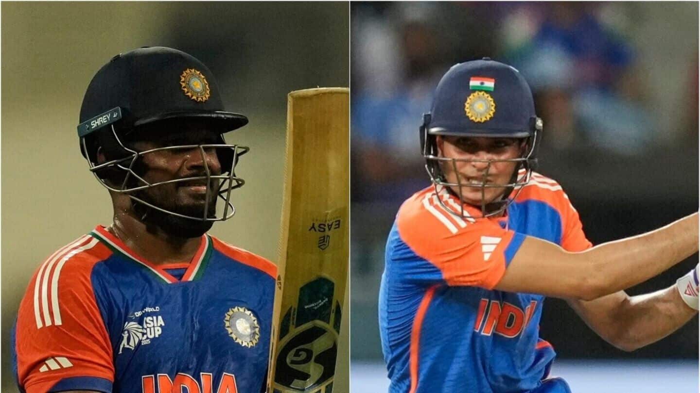 Sanju Samson vs Shubman Gill: Decoding their stats in T20Is