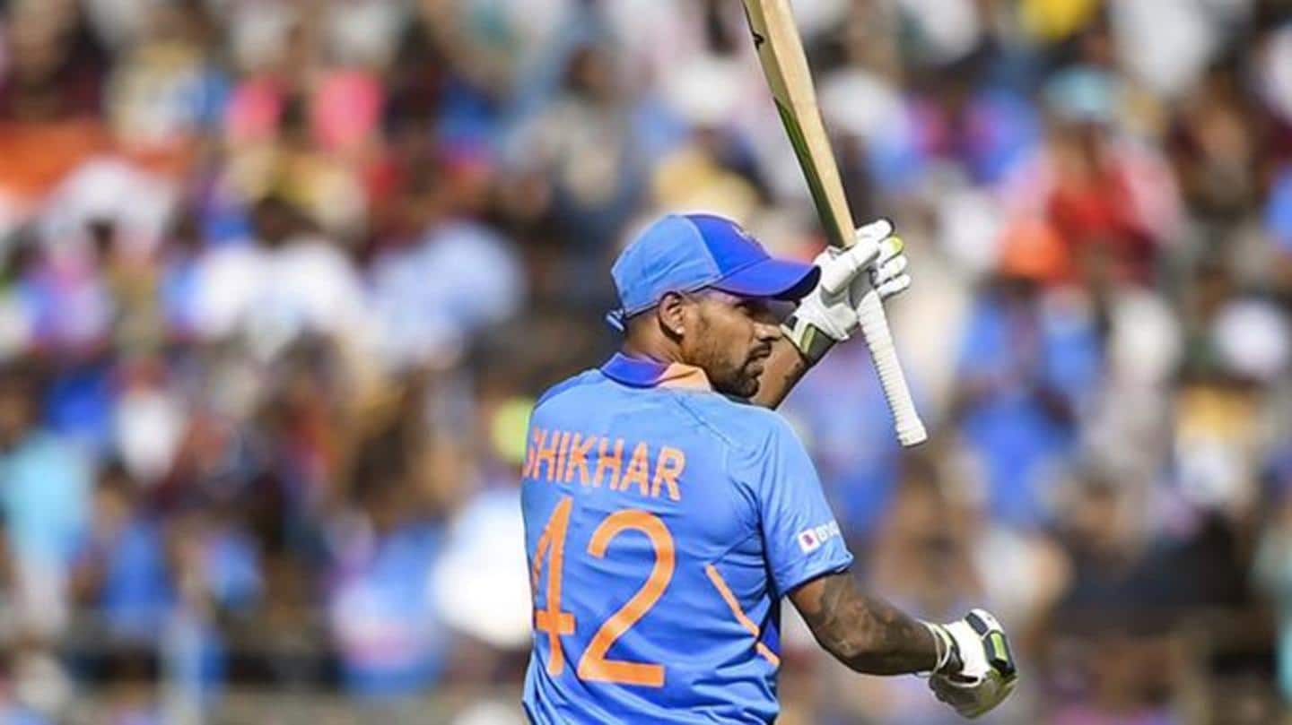 A look at Dhawan's ODI feats and performance against Australia A look at Dhawan's ODI feats and performance against Australia