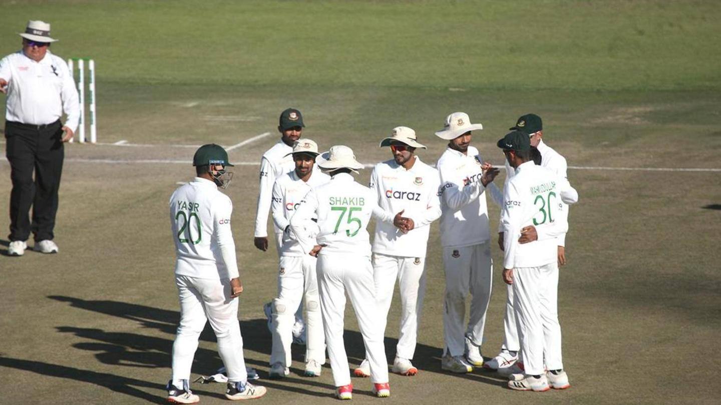 One-off Test, Bangladesh beat Zimbabwe: List of records broken