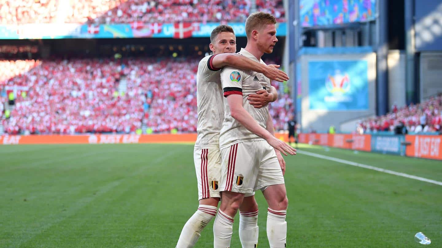 UEFA Euro 2020, Belgium beat Denmark 2-1: Records broken