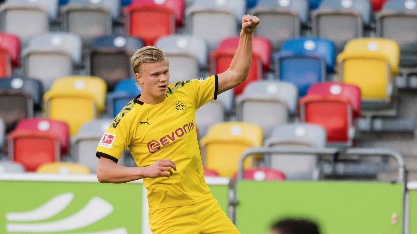 Dortmund's Haland registers these feats Dortmund's Haland registers these feats