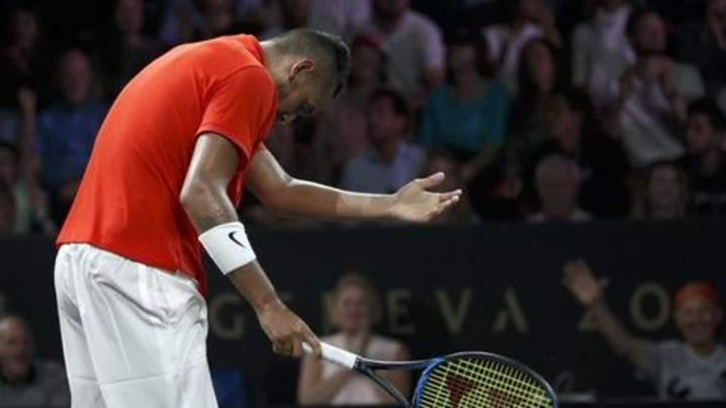 Kyrgios is the king of controversies Kyrgios is the king of controversies