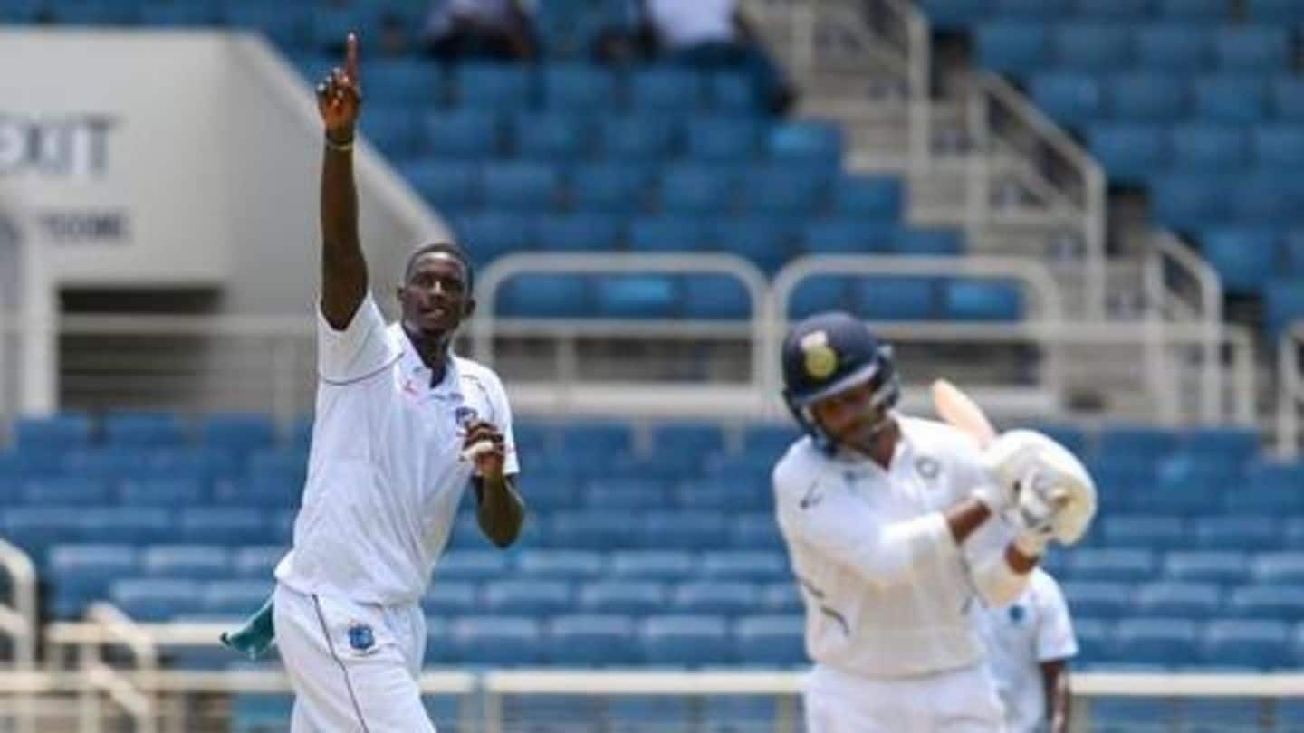 Holder the lone bright spot for WI, Cornwall impresses Holder the lone bright spot for WI, Cornwall impresses