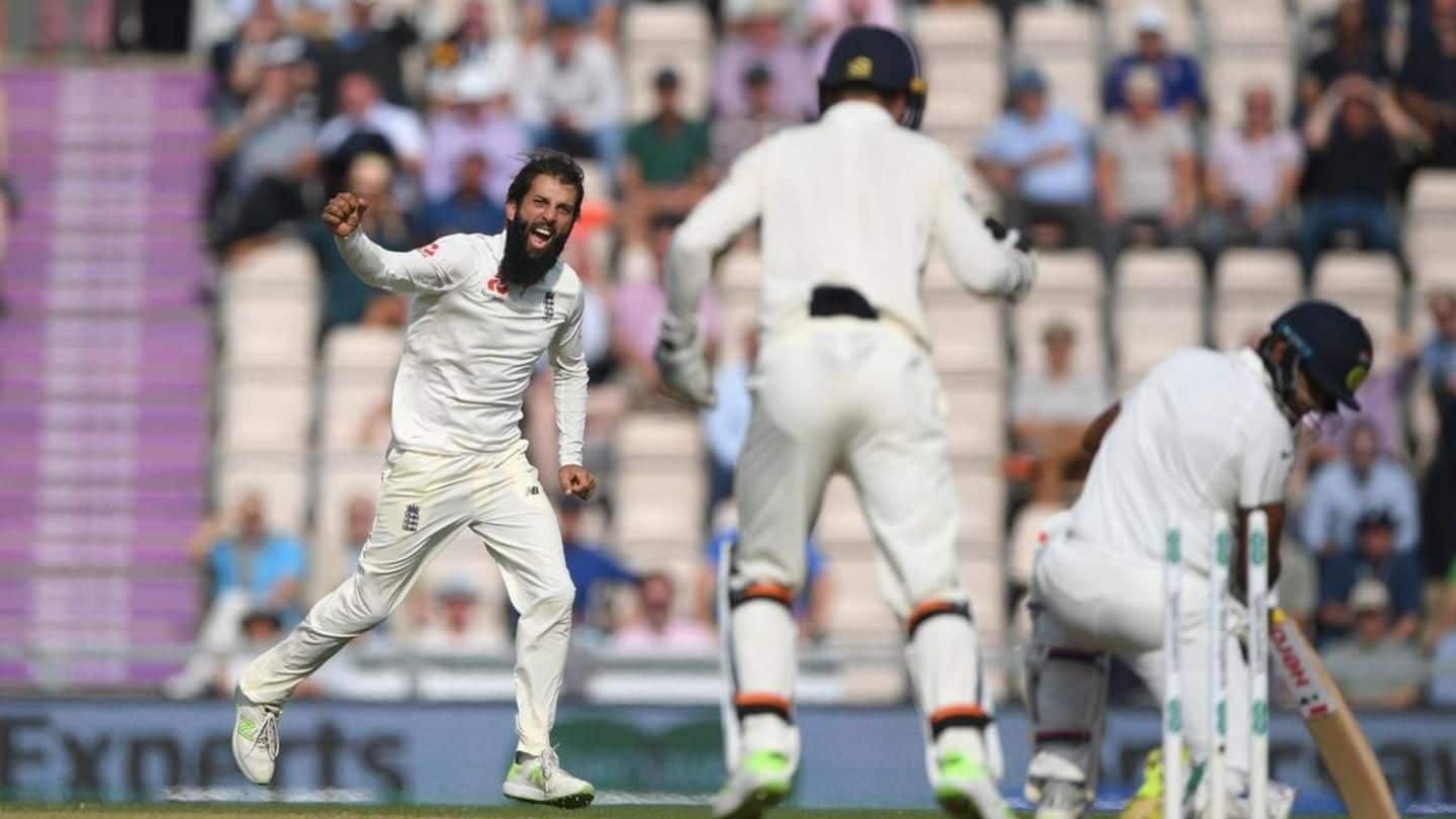 Moeen Ali proves to be a thorn in India's flesh