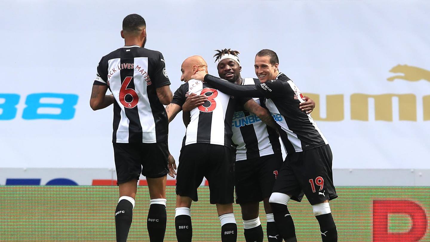 Newcastle go unbeaten at home for the fourth successive occasion Newcastle go unbeaten at home for the fourth successive occasion