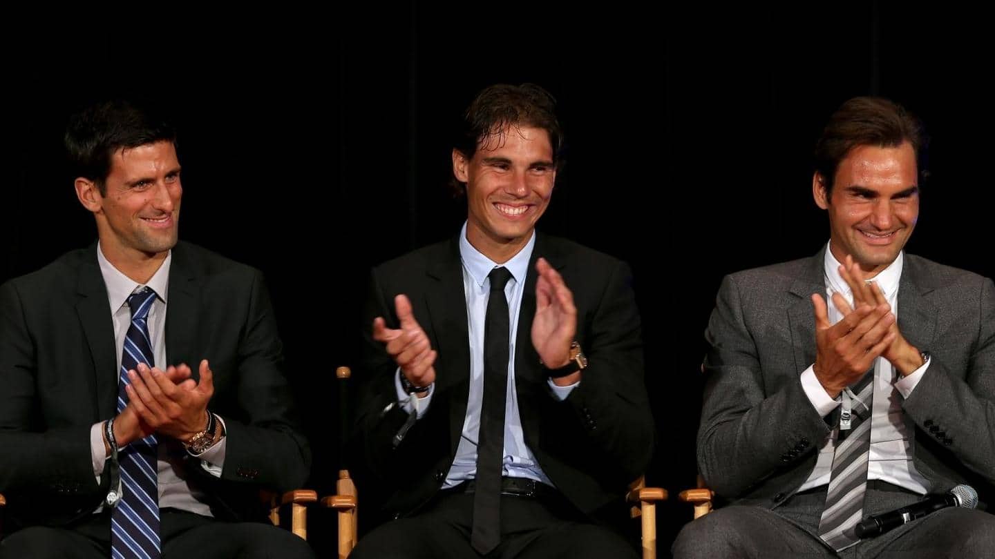 Stat attack: Nadal, Federer and Djokovic versus the rest