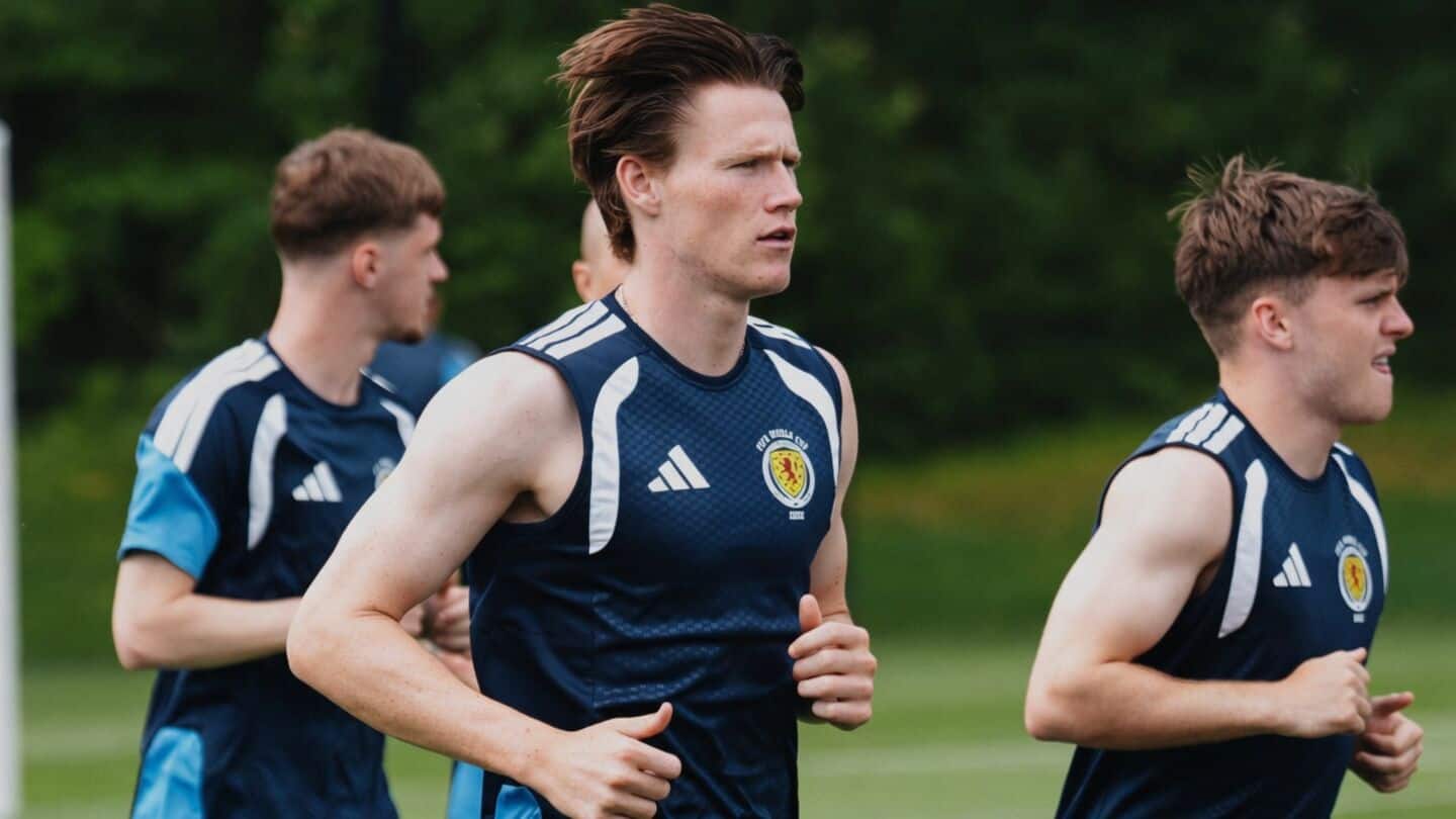 FIFA World Cup 2026: Scotland's Scott McTominay returns to training