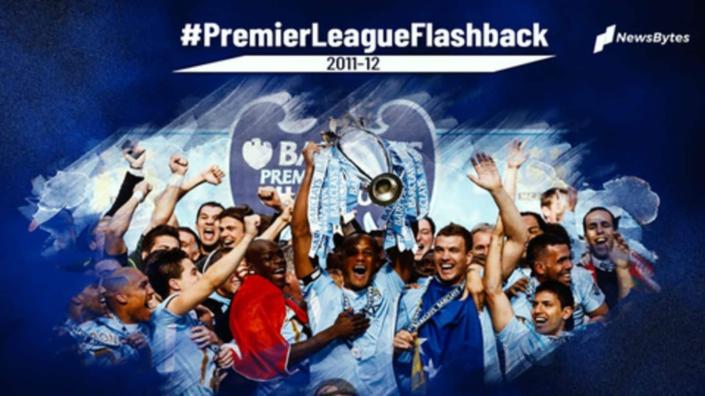 Premier League flashback: Statistical analysis of the 2011-12 season