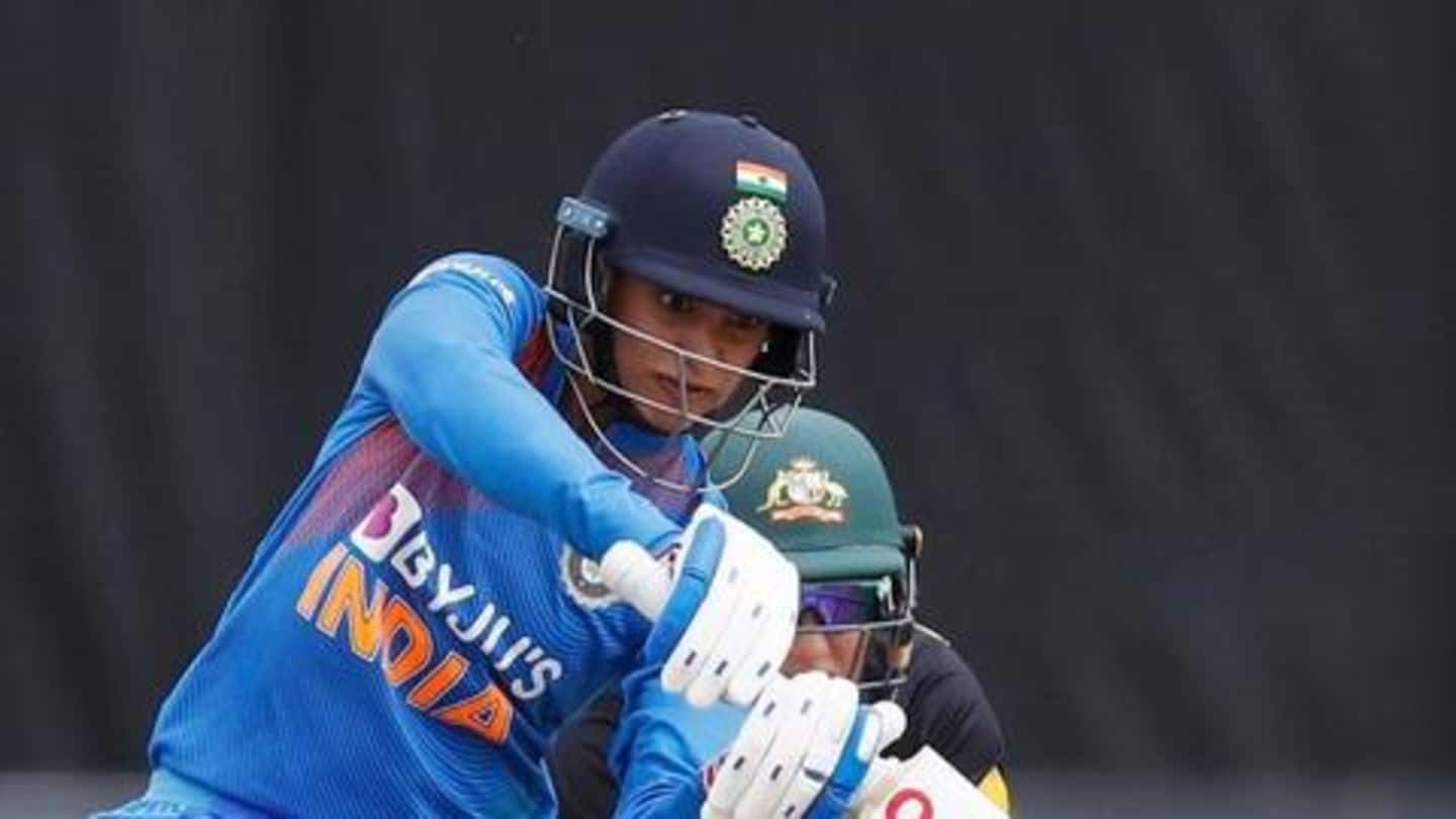 Mandhana on what could support the middle order Mandhana on what could support the middle order