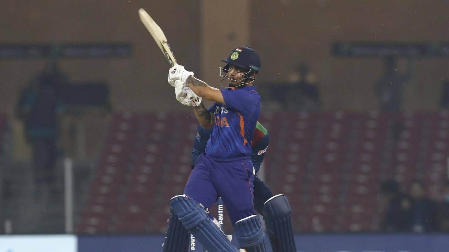 1st T20I: Ishan Kishan leads India's charge versus Sri Lanka