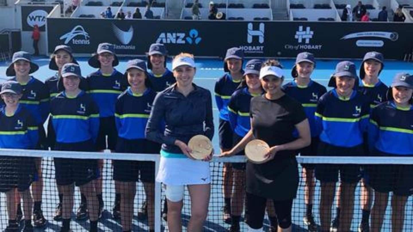 Dream comeback for Sania Mirza, lifts Hobart International title