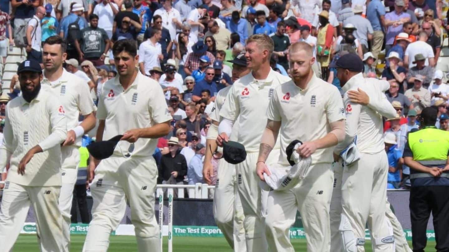 Key stats: England vs India, 2nd Test