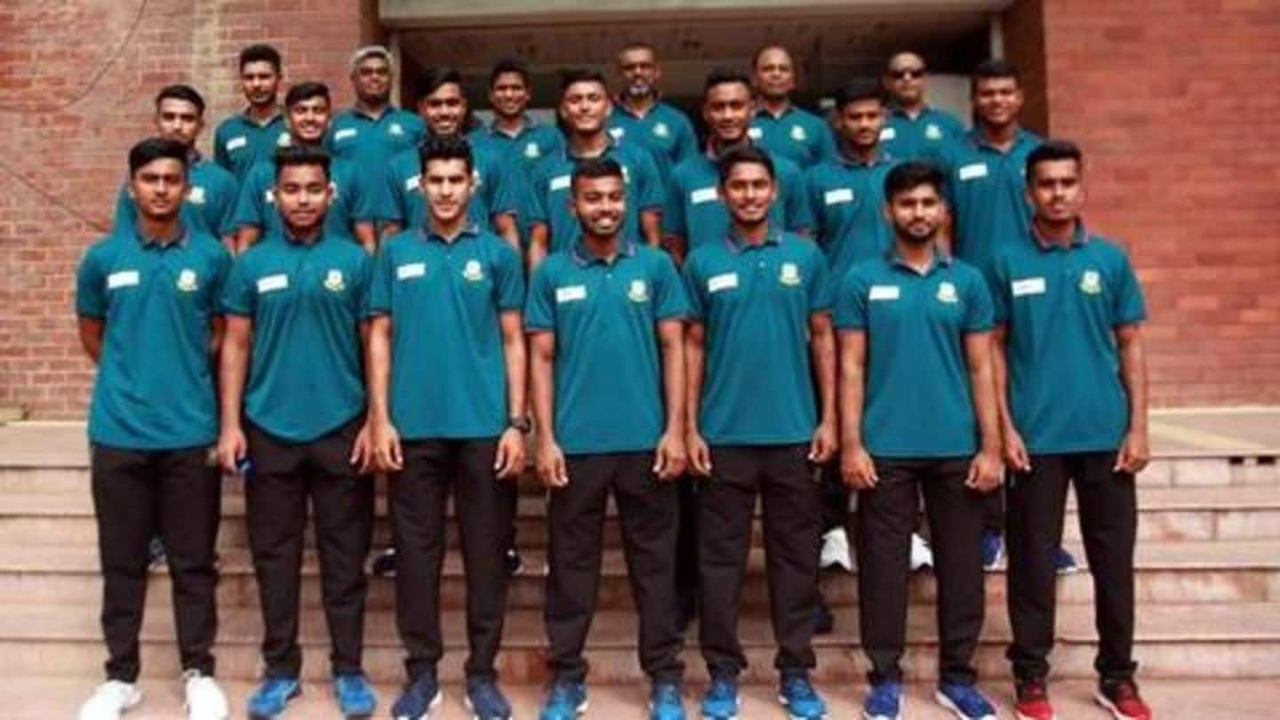 Bangladesh U-19 team flies to NZ first time after attack